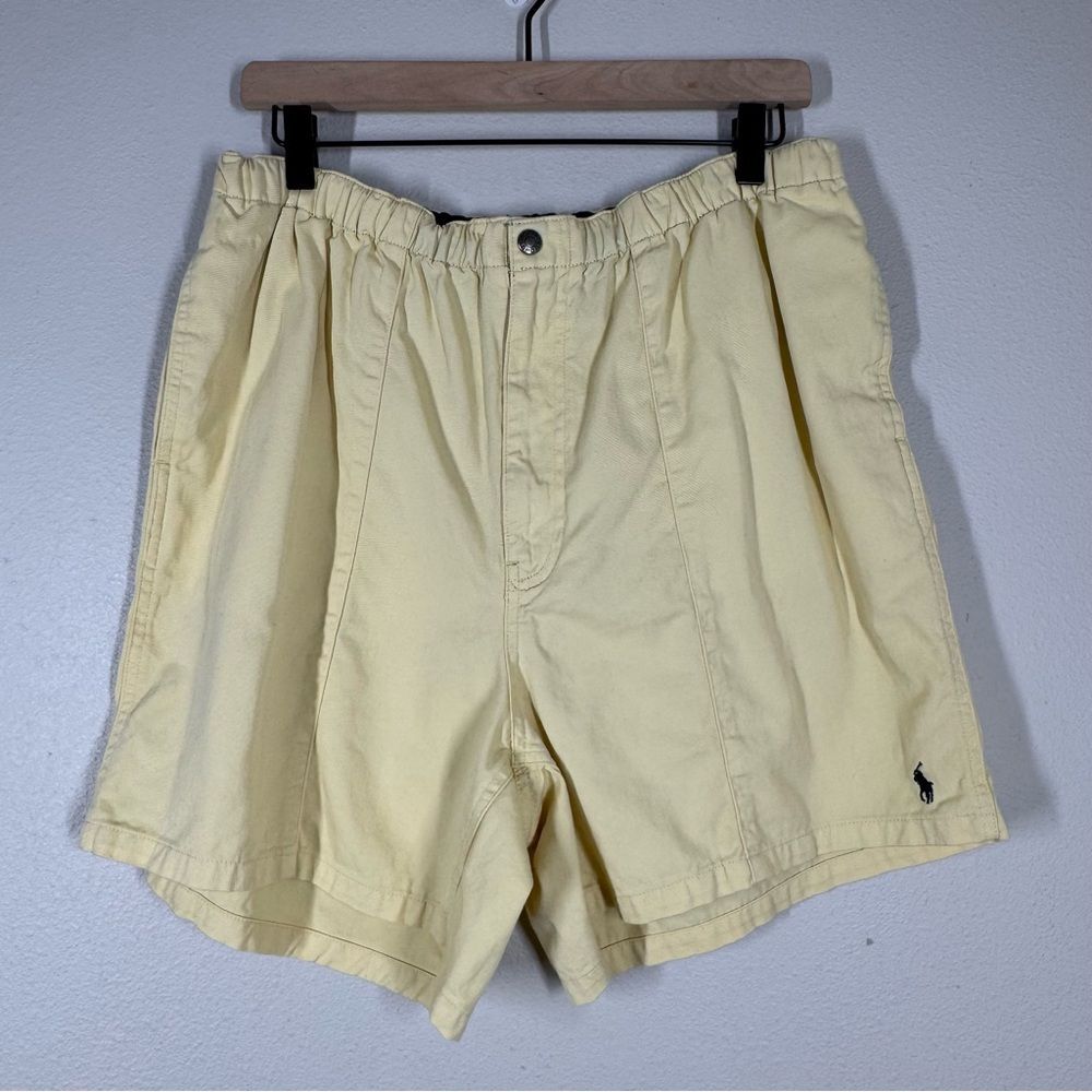 Vintage Polo Ralph Lauren Men’s Cotton Pull On Shorts Preppy Coastal Large